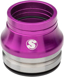 HEADSET SUNDAY INT HIGH 15mm MX 1-1/8 CMPY45d ANO-PU w/CONICAL SPACER