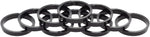 Problem Solvers Tapered Headset Stack Spacer - 28.6 5mm Aluminum Black Bag