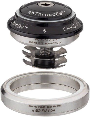 Chris King DropSet 2 Headset - 1-1/8 - 1.5 42/52mm 45 Deg Black