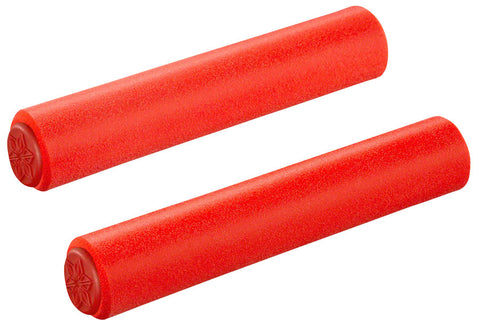 Supacaz, Siliconez, Grips, 130mm, 34mm, Red, Pair