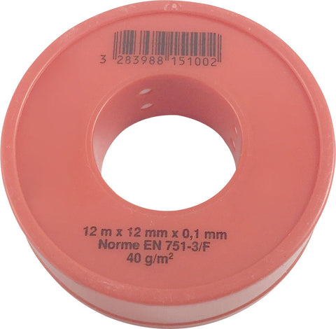 PrestaCycle Metric Teflon Thread Tape 12m x 12mm