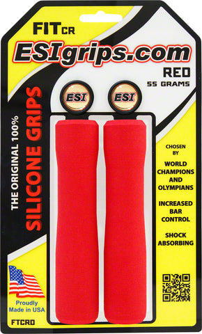 ESI FIT CR Grips Red