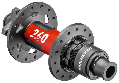 DT Swiss 240 EXP Rear Hub 12 x 148mm 6Bolt Disc 28h XD Driver Black/Red