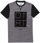Sombrio Grom's Renegade Jersey GRAY Dirt Short Sleeve Youth