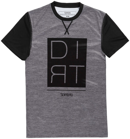 Sombrio Grom's Renegade Jersey GRAY Dirt Short Sleeve Youth