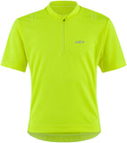 Garneau Lemmon 2 Junior Jersey Bright Yellow Short Sleeve Youth