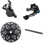 BOX Three Prime 9 X-Wide Multi Shift Groupset - X-Wide Rear Derailleur 11-50t