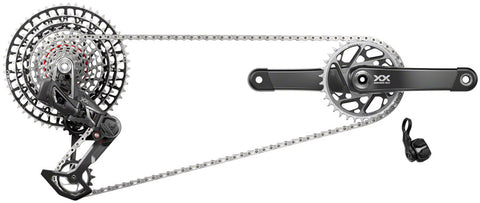 GROUP KIT SRAM XXSL EAGLE T-TYPE AXS RD/TRIGGER-SHIFTER/CRANK DUB 12s-170x34DM/CHAIN/CASS 10-52 BK