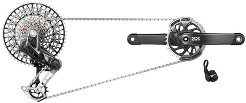 GROUP KIT SRAM XX EAGLE T-TYPE AXS RD/TRIGGER-SHIFTER/CRANK DUB 12s-170x32DM/CHAIN/CASS 10-52 BK