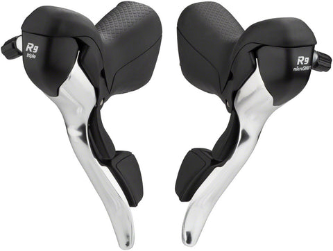 microSHIFT R9 Drop Bar Brake/Shift Lever Set 3 x 9Speed Shimano Compatible