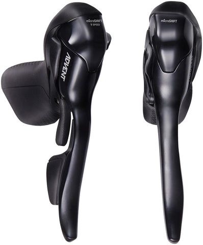 microSHIFT ADVENT Drop Bar Shifter Lever Set 1x9 Speed ADVENT Compatible