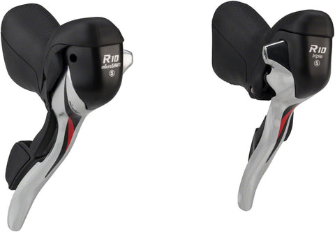 microSHIFT R10 Drop Bar Shift Lever Set 3 x 10 Speed Shimano Compatible
