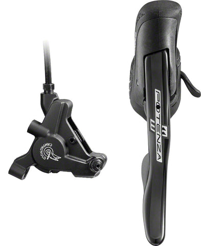 Campagnolo, Potenza 11 Powershift DB, Pre-assembled disc brake, Flat mount, Rear, 140mm