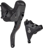 SHIFTER CPY EP21 S RECORD HYD DISC EP EPS LH 2s w/CALIPER/FLAT MOUNT f/160mm NO ROTORorBRACKET