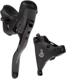 SHIFTER CPY EP21 S RECORD HYD DISC EP LH 2s w/CALIPER/FLAT MOUNT f/160mm NO ROTORorBRACKET