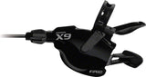 SRAM, X-9, Shift levers, 10sp, Grey, Rear