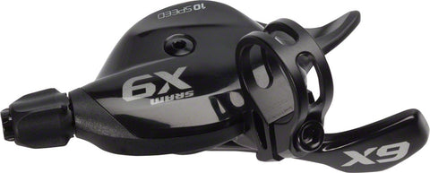 SRAM, X-9, Shift levers, 10sp, Grey, Rear