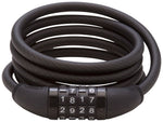 Planet Bike Quick Stop Cable Lock Cable Lock - Resettable Combo With Bracket