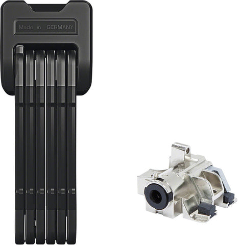 Abus Bordo 6405/85 Folding Lock with keyed alike eBike Battery Lock Core: