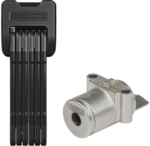 Abus Bordo 6405/85 Folding Lock with keyed alike eBike Battery Lock Core: