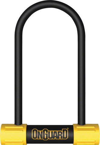 OnGuard BullDog Series ULock 3.5 x 7 Keyed Black/Yellow Includes bracket