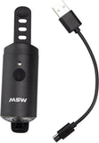 MSW Tigermoth 500 USB Headlight 500 Lumen Black