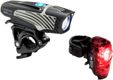 NiteRider Lumina 1200 Boost Headlight and Solas 250 Taillight Set