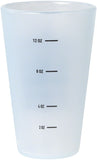 Surly Dr. Chromoly's Silicone Pint Glass - Frosted White Black 16oz