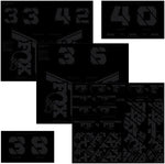 FOX Fork and Shock Decal Kit