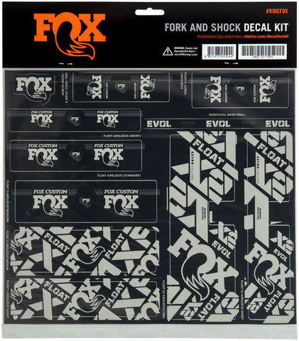 FOX Fork and Shock Decal Kit