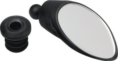 CycleAware Roadie Removable Bar-end Mirror: Black