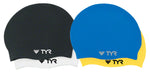 TYR WrinkleFree Silicon Swim Cap Black