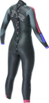 TYR Hurricane Cat 3 Wetsuit - Black/Pink/Purple Women's Small