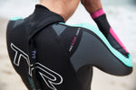 TYR Hurricane Cat 5 Wetsuit - Black/Turquoise/Fuschia Women's Medium