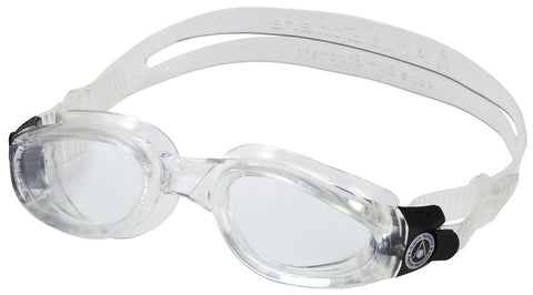 Aqua Sphere Kaiman Goggles - Clear with Clear Lens