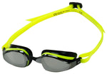 Michael Phelps K180 Goggles - Yellow/Black with Mirror Lens