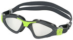 Aqua Sphere Kayenne Goggles - Gray/Lime with Mirrored Lens