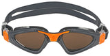 Aqua Sphere Kayenne Goggles - Gray/Orange with Brown Polarized Lens