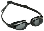 Michael Phelps K180 Goggles - Silver/Black with Smoke Lens