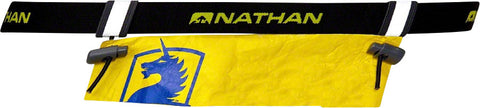Nathan Race Number Belt One Fits Most Black