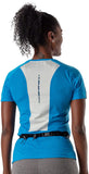 Nathan Mirage Pak Plus Adjustable Running Belt - Black/Reflective Silver One Size