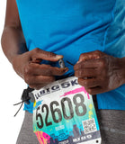 Nathan Mirage Pak Plus Adjustable Running Belt - Black/Reflective Silver One Size