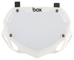 BOX Two Number Plate - White Small