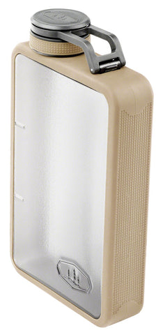 GSI Boulder 6 Flask - 6oz Sand