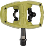 iSSi Flip III Pedals Single Side Clipless with Platform Aluminum 9/16 Lichen