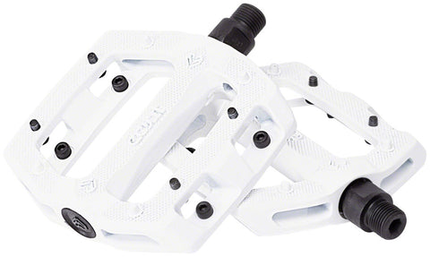 Eclat Slash Pedals - Platform Aluminum 9/16 White