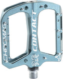 Chromag, Contact, Platform pedals, Bushing and sealed bearings, Aluminium body, Gun Metal