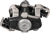 Garmin Rally XC100 Power Meter Pedals - Single Sided Clipless, Alloy, 9/16", Black, Pair, Single-Sensing, Shimano SPD