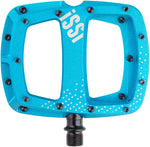 iSSi Stomp Pedals Platform Aluminum 9/16 Blue Standard
