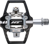 HT Components, T1-SX, BMX-SX, Pedals, Body: Aluminum, Spindle: Cr-Mo, 9/16'', Black, Pair